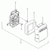 Tanaka TBC-4500 - Brush Cutter Ersatzteile Air Cleaner