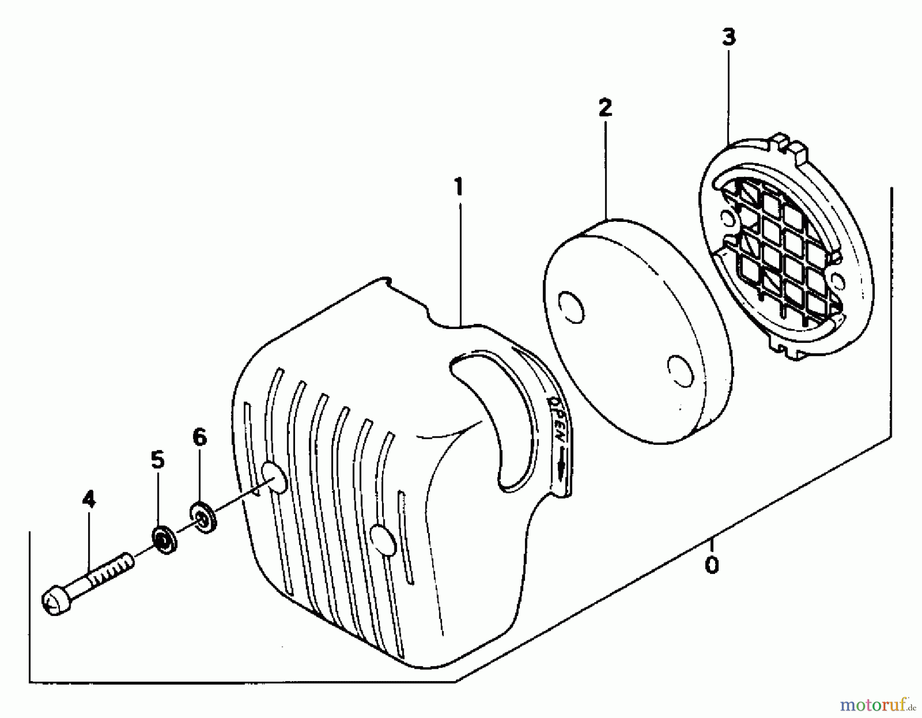 Tanaka Trimmer, Motorsensen TBC-501 - Tanaka Trimmer / Brush Cutter Air Cleaner