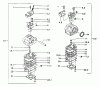 Tanaka TBC-5500 - Trimmer / Brush Cutter Ersatzteile Carburetor