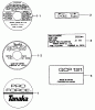 Tanaka QCP-121 - Centrifugal Pump Ersatzteile Marks