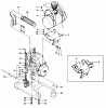 Tanaka QCP-121 - Centrifugal Pump Ersatzteile Tank, Carrying Handle & Base
