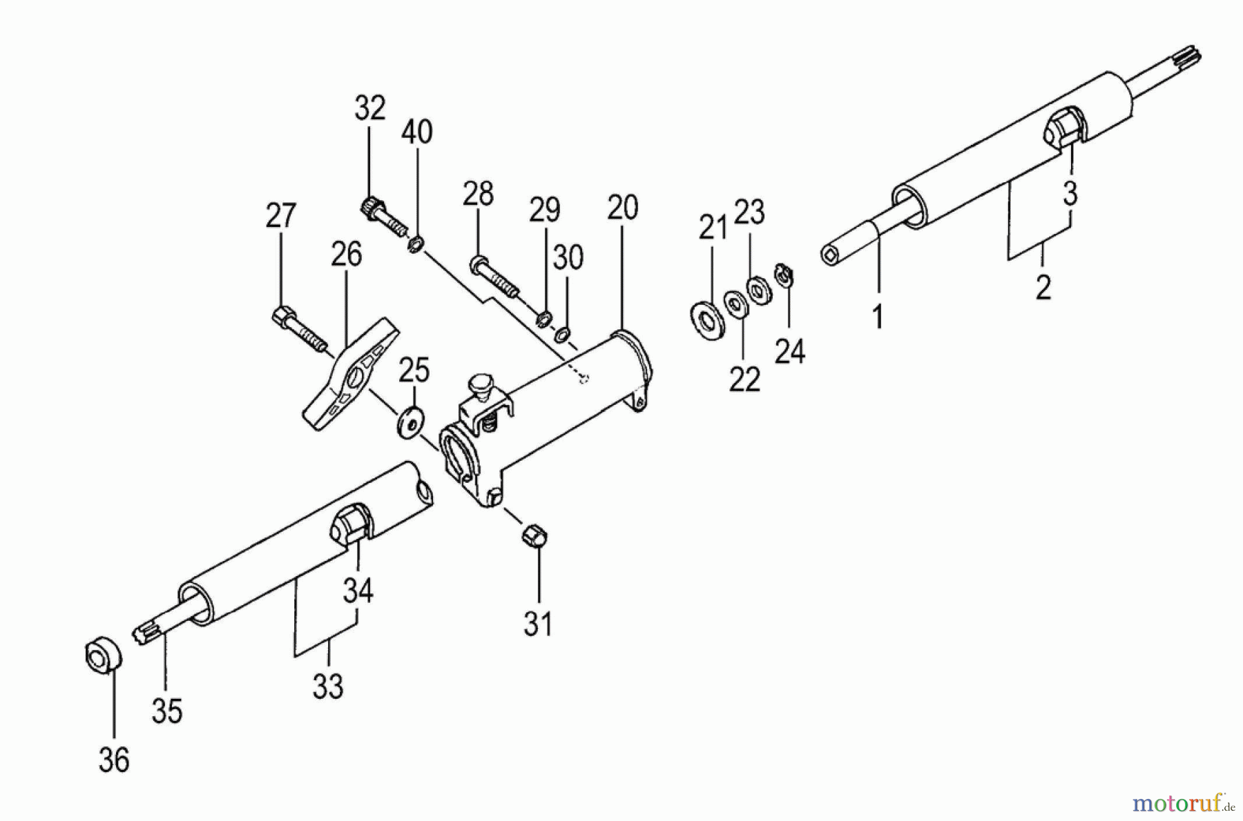  Tanaka Zubehör TBC-230SF - Tanaka Multi Task Tool Drive Shaft & Coupling