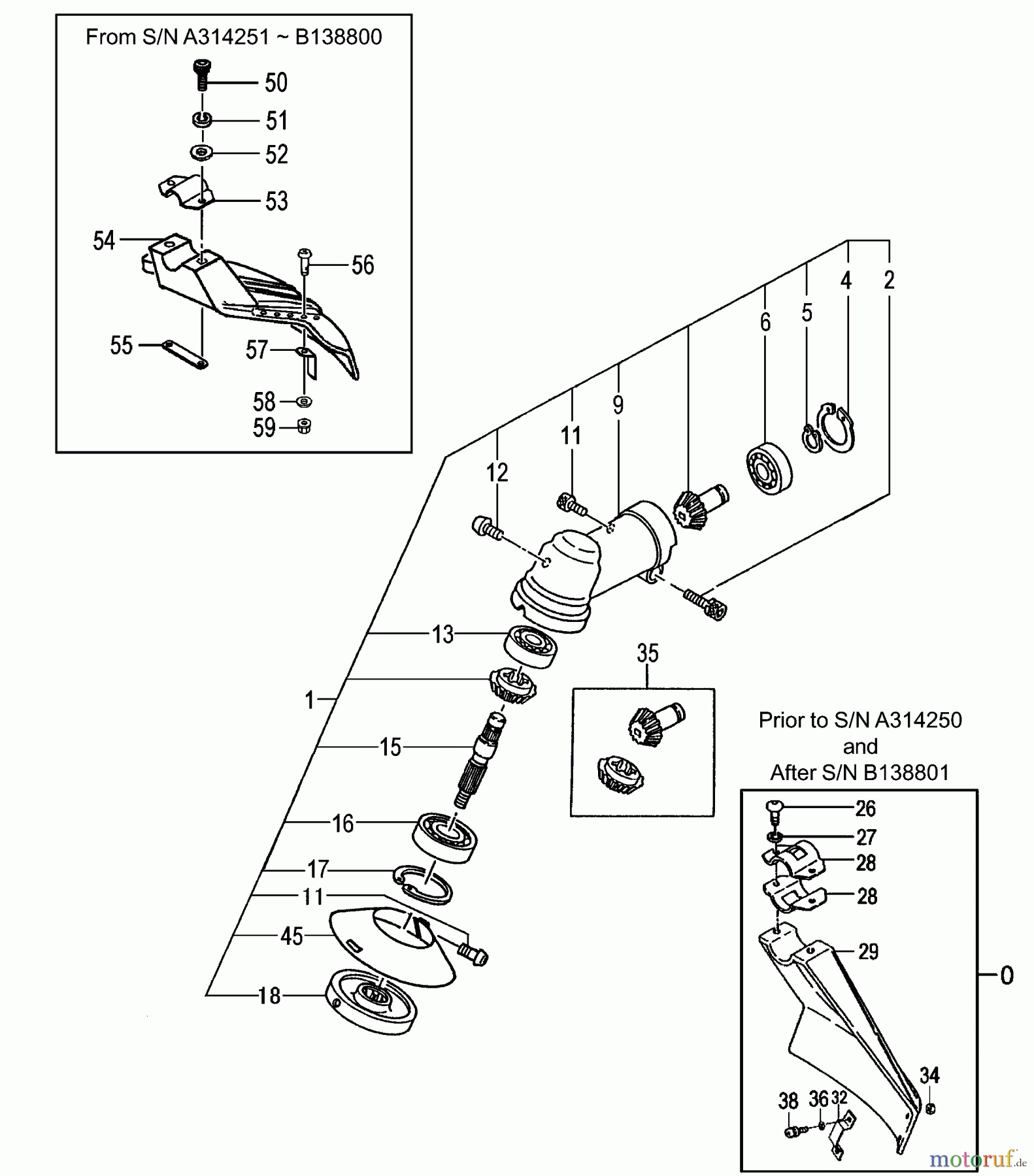 Tanaka Zubehör TBC-230SF - Tanaka Multi Task Tool Gear Case & Guard