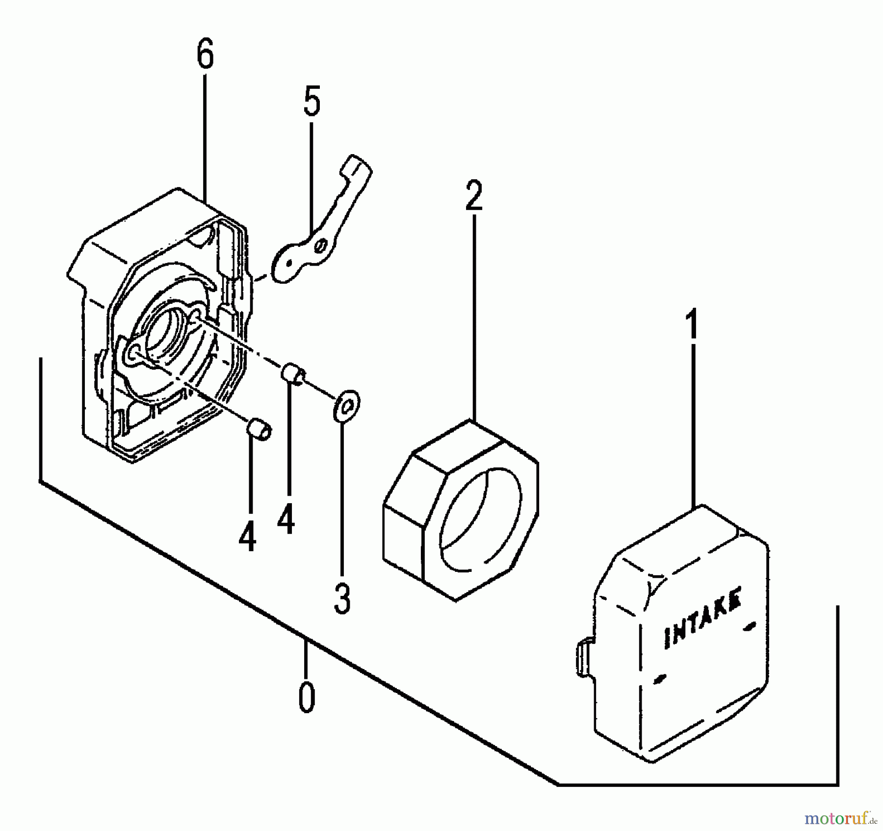 Tanaka Erdbohrer TED-262DH - Tanaka Portable Gas Drill Air Filter