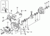 Tanaka TED-262 - Portable Gas Drill Ersatzteile Crankcase, Flywheel, Ignition