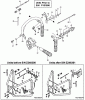 Tanaka TED-262 - Portable Gas Drill Ersatzteile Handles & Throttle (Units Prior to S/N P151800)