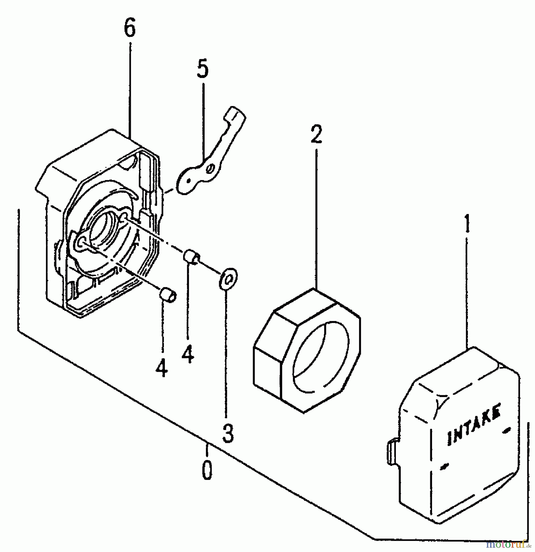 Tanaka Erdbohrer TED-262HS - Tanaka High Speed Concrete Coring Drill Air Filter