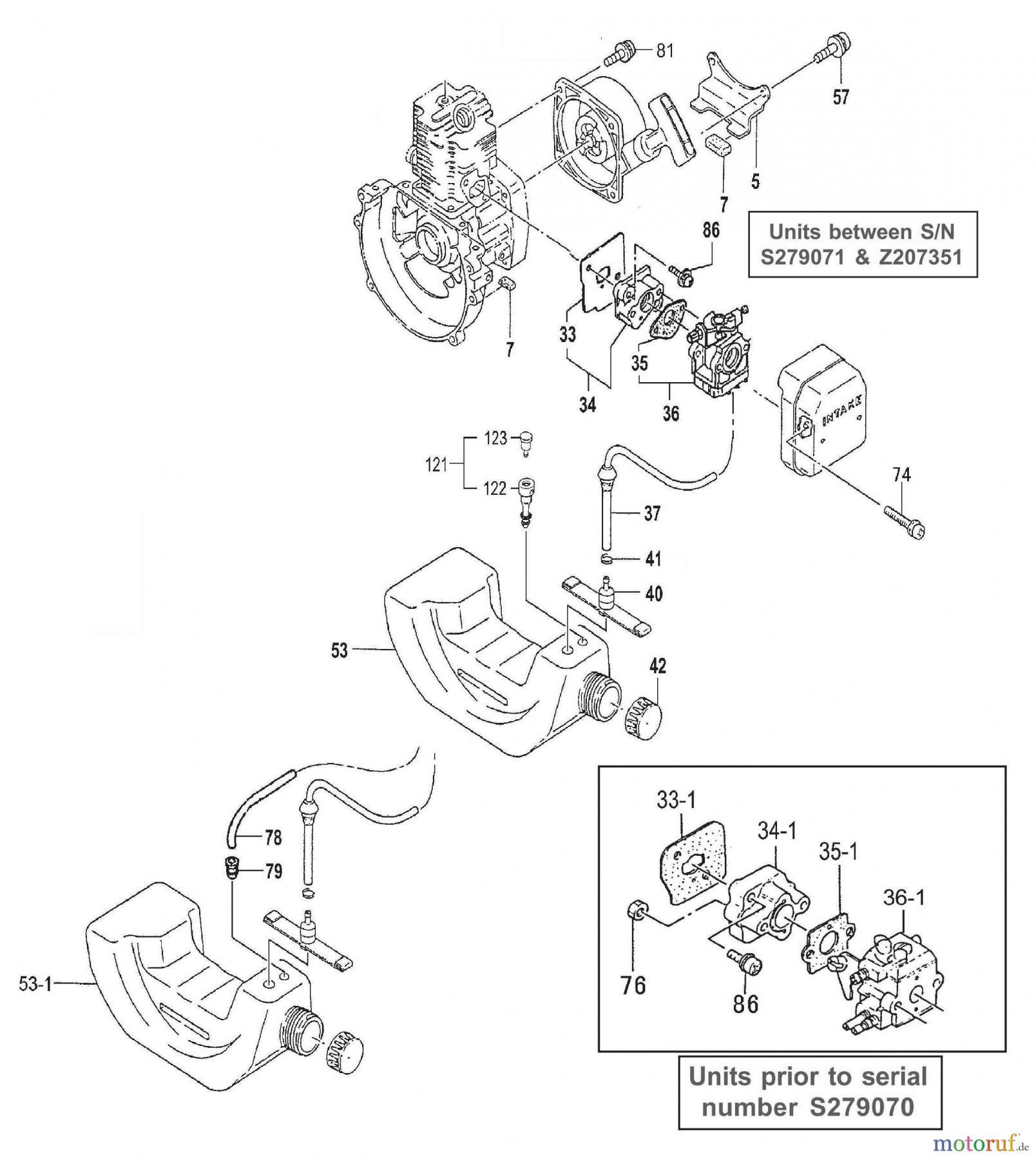 Tanaka Erdbohrer TED-262R - Tanaka Engine Drill W/Reverse Fuel System