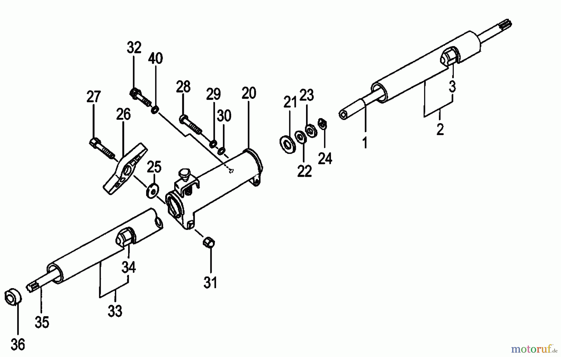 Tanaka Zubehör TBC-250SF - Tanaka Smart Fit - Multi Task Tool Drive Shaft & Coupler