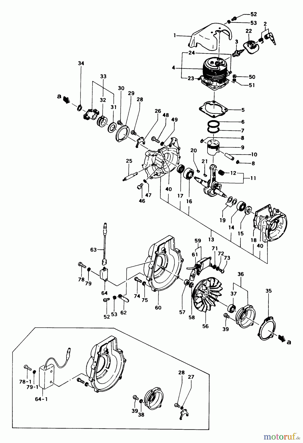 Tanaka Kantenschneider TLE-500 - Tanaka Lawn Edger Engine