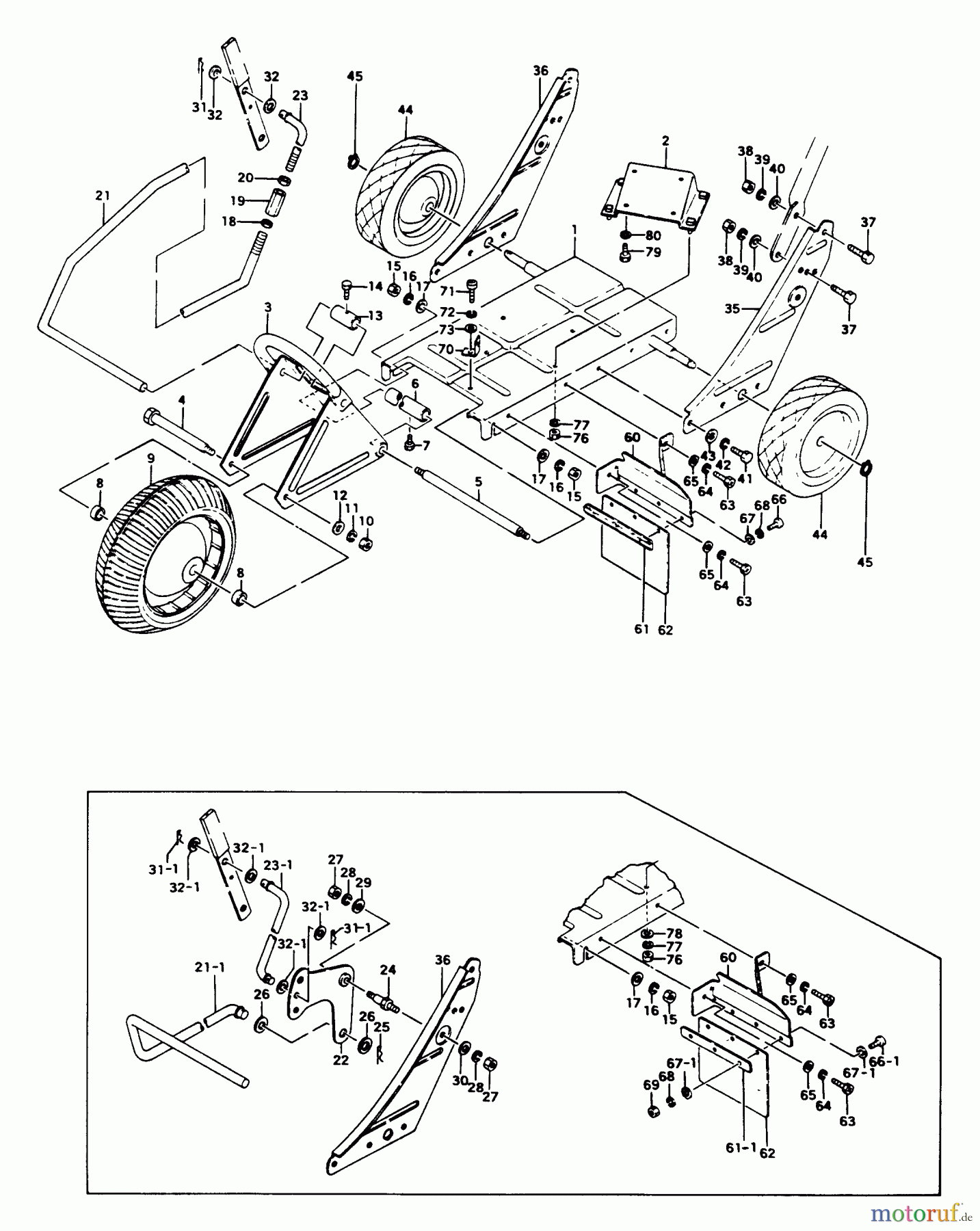 Tanaka Kantenschneider TLE-500 - Tanaka Lawn Edger Engine Base
