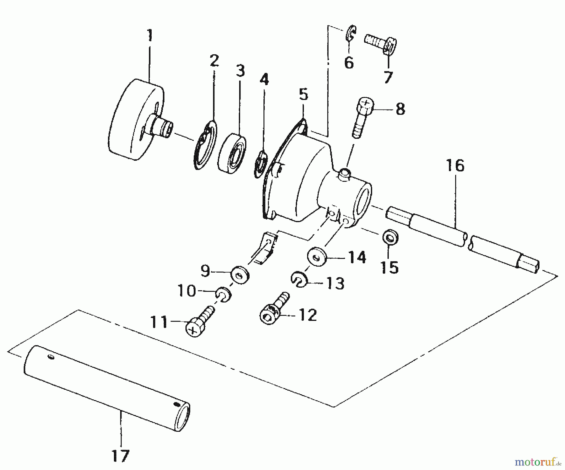 Tanaka Kantenschneider TLE-550 - Tanaka Walk-Behind Edger Clutch, Drive Shaft