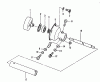 Tanaka TLE-600 - Walk-Behind Edger Ersatzteile Clutch Housing & Drive Shaft
