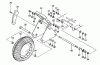 Tanaka TLE-600 - Walk-Behind Edger Ersatzteile Front Fender, Wheel & Axle