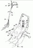 Tanaka TLE-600 - Walk-Behind Edger Ersatzteile Fuel Tank & Control Wires