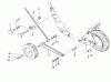 Tanaka TLE-550 - Walk-Behind Edger Ersatzteile Drop Wheel Kit