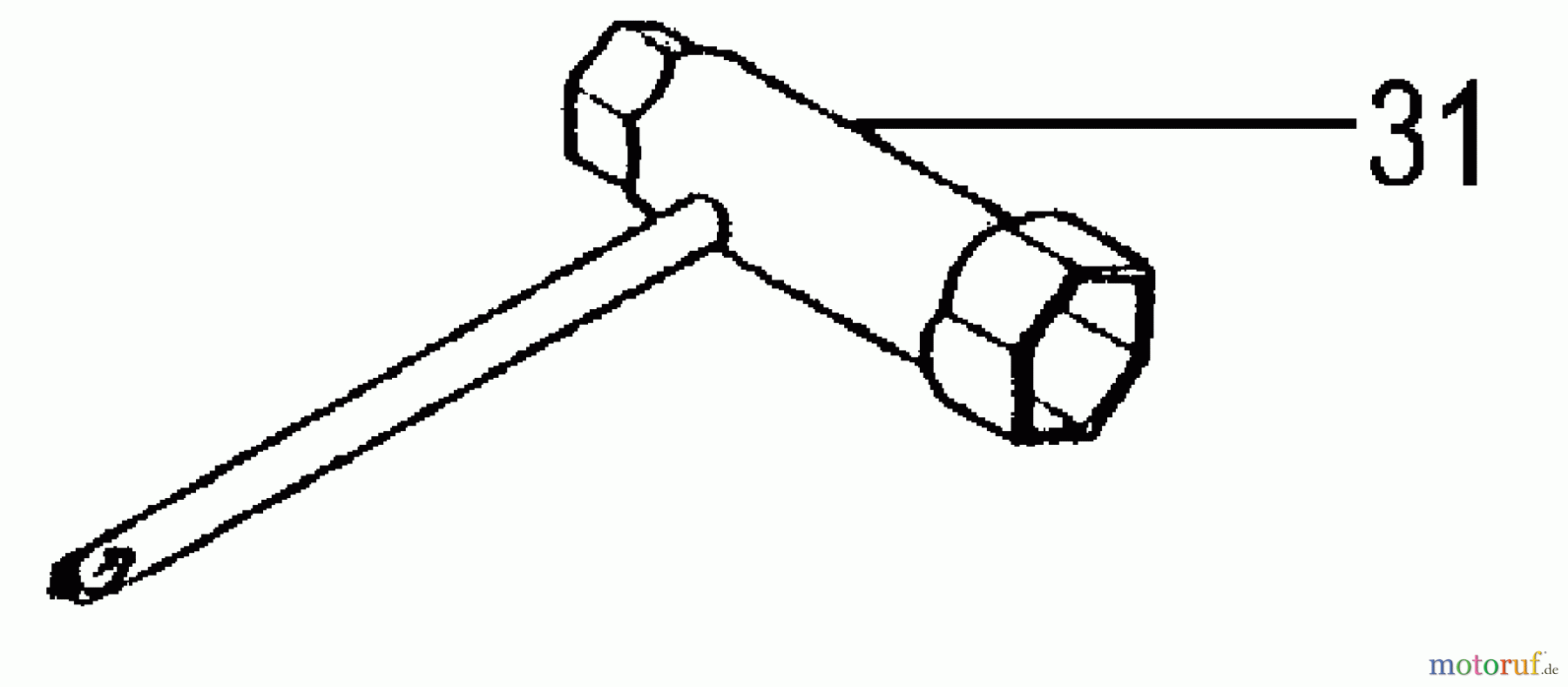 Tanaka Motoren PF-3300 - Tanaka Utility / Scooter Engine Decal & Wrench