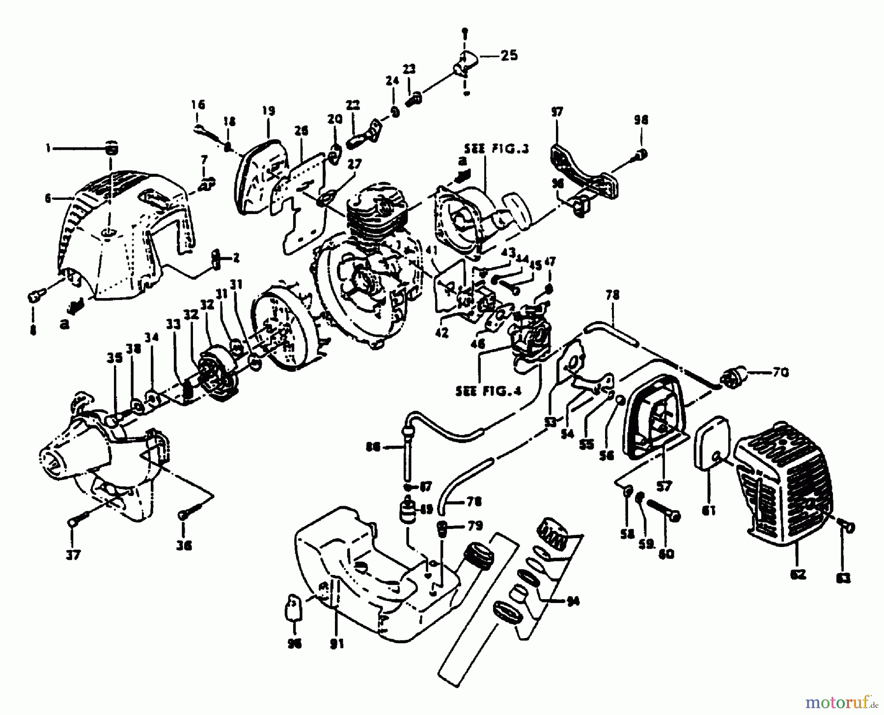 Tanaka Motoren Weber - Tanaka Weber Vibrating Wet Screed Engine Engine Components