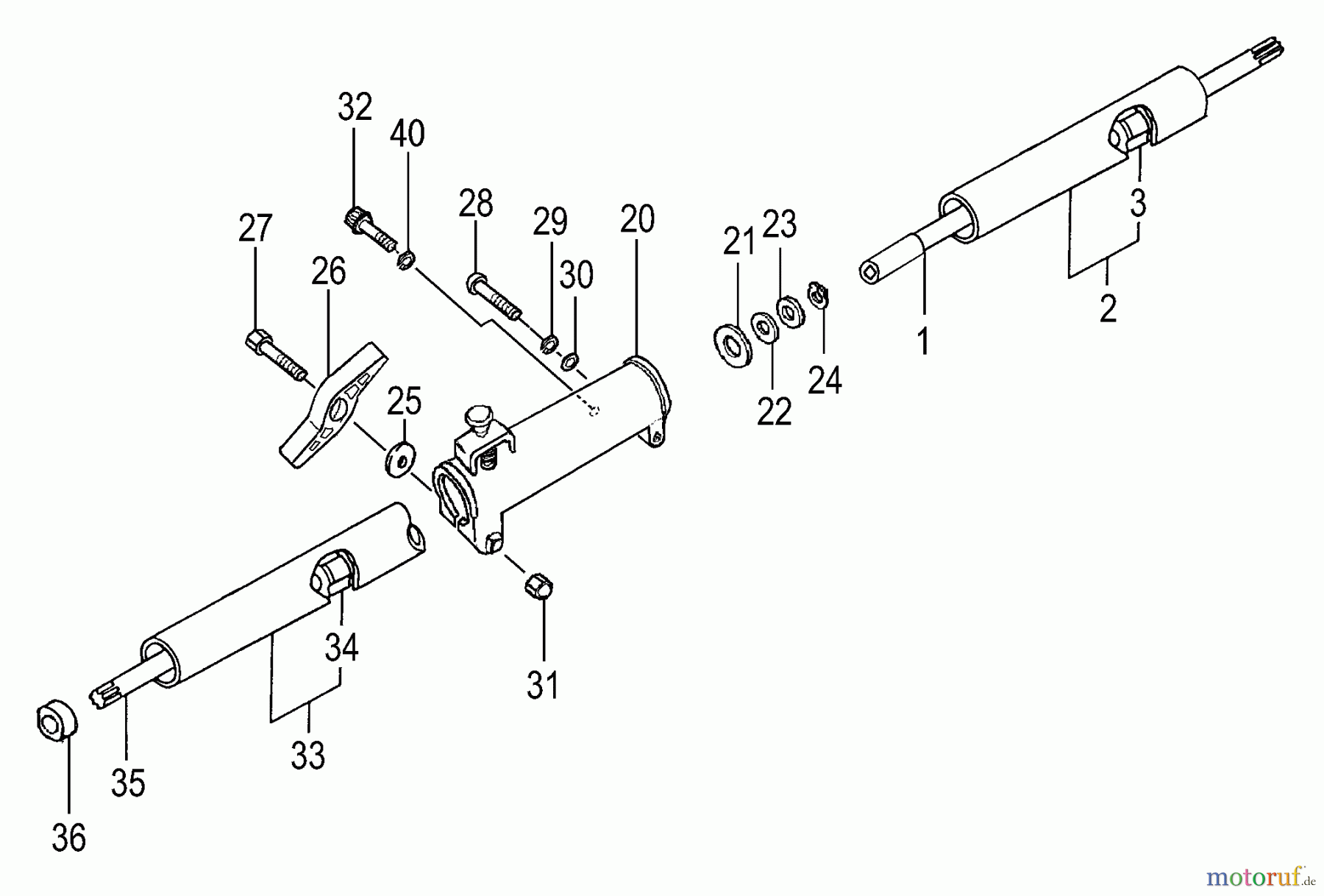  Tanaka Zubehör TBC-260SF - Tanaka Smart Fit - Multi Task Tool Drive Shaft & Coupler