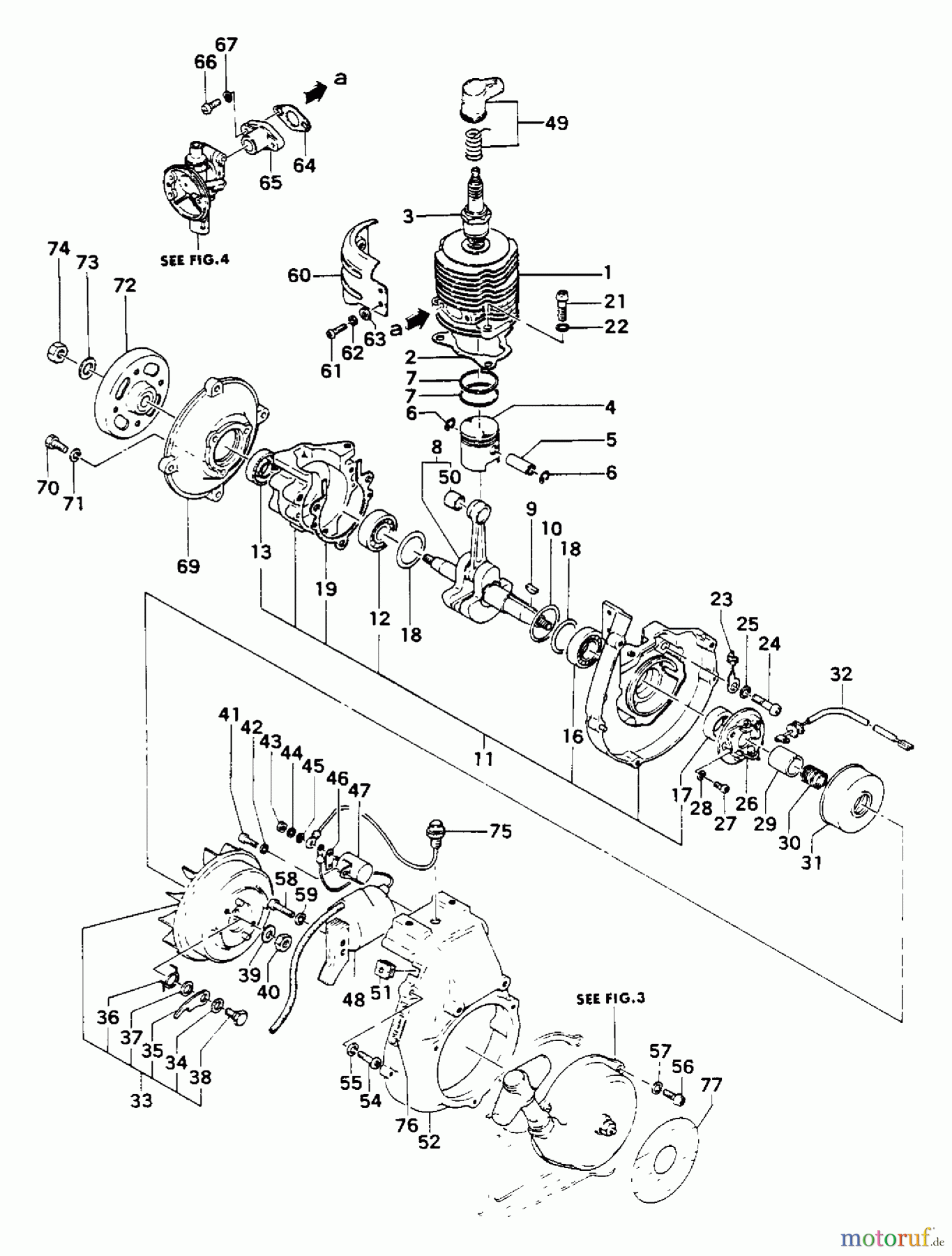 Tanaka Stromerzeuger QEG-250 - Tanaka Portable Generator Engine