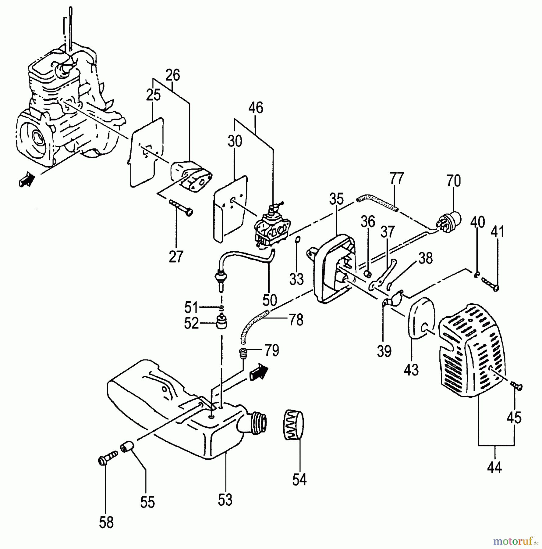 Tanaka Heckenscheeren HTD-2522PF - Tanaka 22