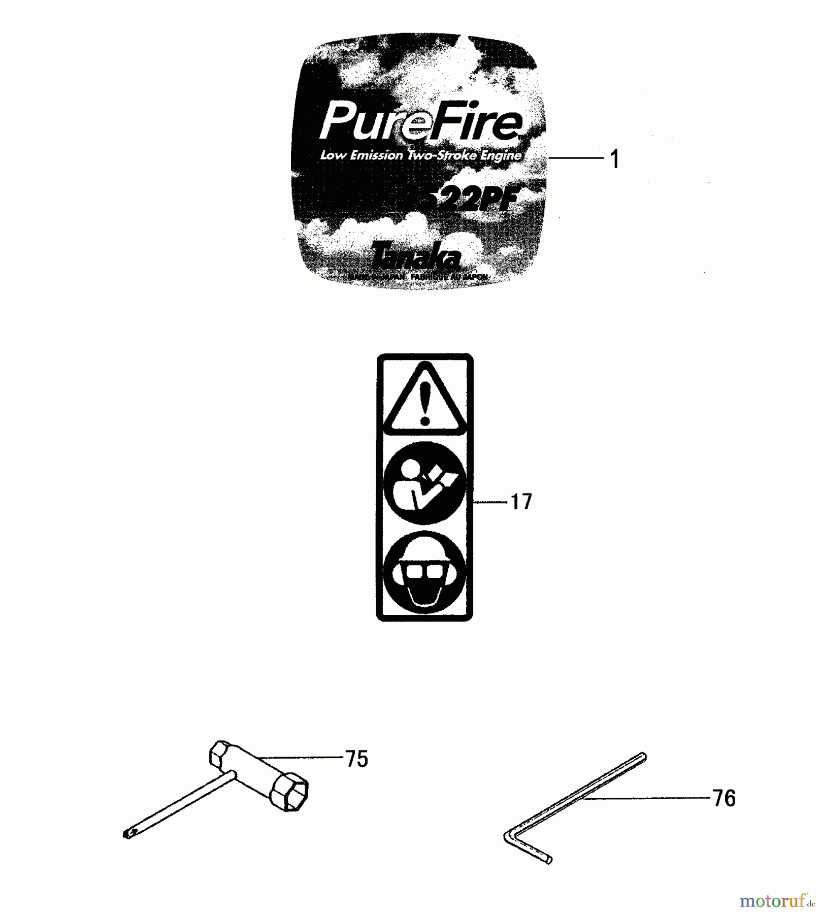 Tanaka Heckenscheeren HTD-2522PF - Tanaka 22
