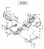 Tanaka HTD-2530PF - 30" Hedge Trimmer, Low Emission Ersatzteile Handles, Throttle Units Before S/N ~C226130