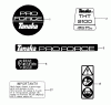 Tanaka THT-2100 - Hedge Trimmer Ersatzteile Decals