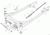 Toro 30133 - 32" Recycler Mower, 1991 (1000001-1999999) Ersatzteile CARRIER FRAME ASSEMBLY
