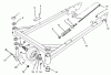 Toro 30133 - 32" Recycler Mower, 1994 (SN 490001-490500) Ersatzteile CARRIER FRAME ASSEMBLY
