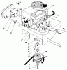 Toro 30152 - 52" Side Discharge Mower, 1984 (400001-499999) Ersatzteile ENGINE ASSEMBLY