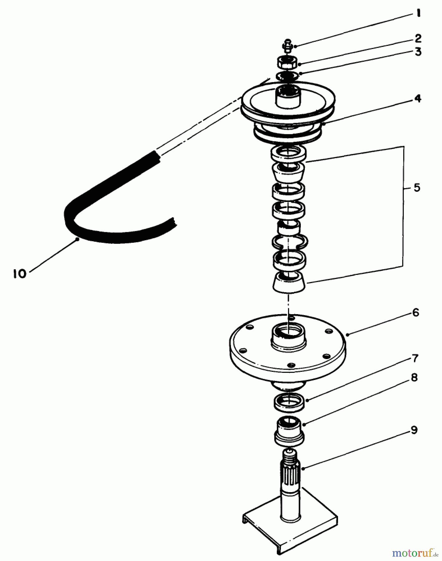 Toro Neu Mowers, Deck Assembly Only 30136 - Toro 36
