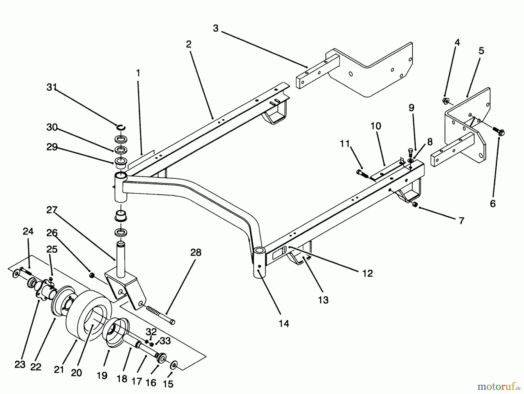  Toro Neu Mowers, Deck Assembly Only 30137 - Toro 37