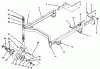 Toro 30137 - 37" Recycler Mower, 1994 (491036-499999) Ersatzteile CARRIER FRAME ASSEMBLY