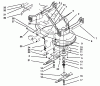 Toro 30137 - 37" Recycler Mower, 1994 (491036-499999) Ersatzteile DECK & SPINDLE ASSEMBLY