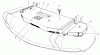 Toro 30144 - 44" Side Discharge Mower, 1990 (000001-099999) Ersatzteile CUTTING UNIT DECK COVERS
