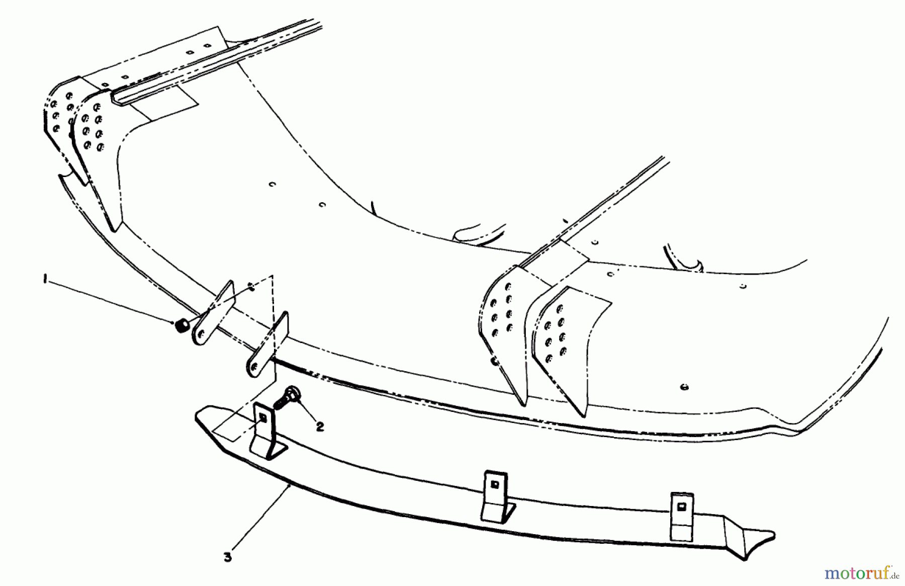 Toro Neu Mowers, Deck Assembly Only 30544 (117/120) - Toro 44