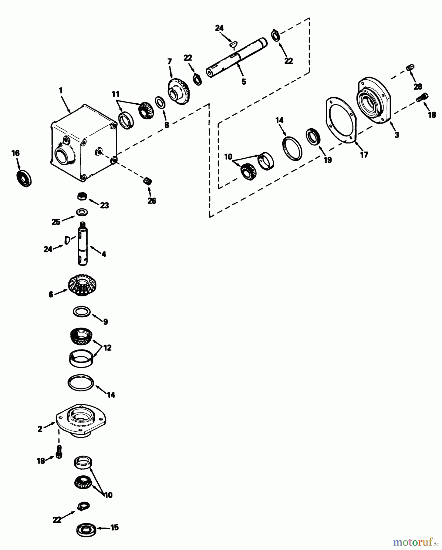 Toro Neu Mowers, Deck Assembly Only 30544 (117/120) - Toro 44