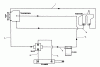 Toro 30544 (117/120) - 44" Side Discharge Mower, Groundsmaster 117/120, 1989 (900001-999999) Ersatzteile HYDRAULIC SCHEMATIC