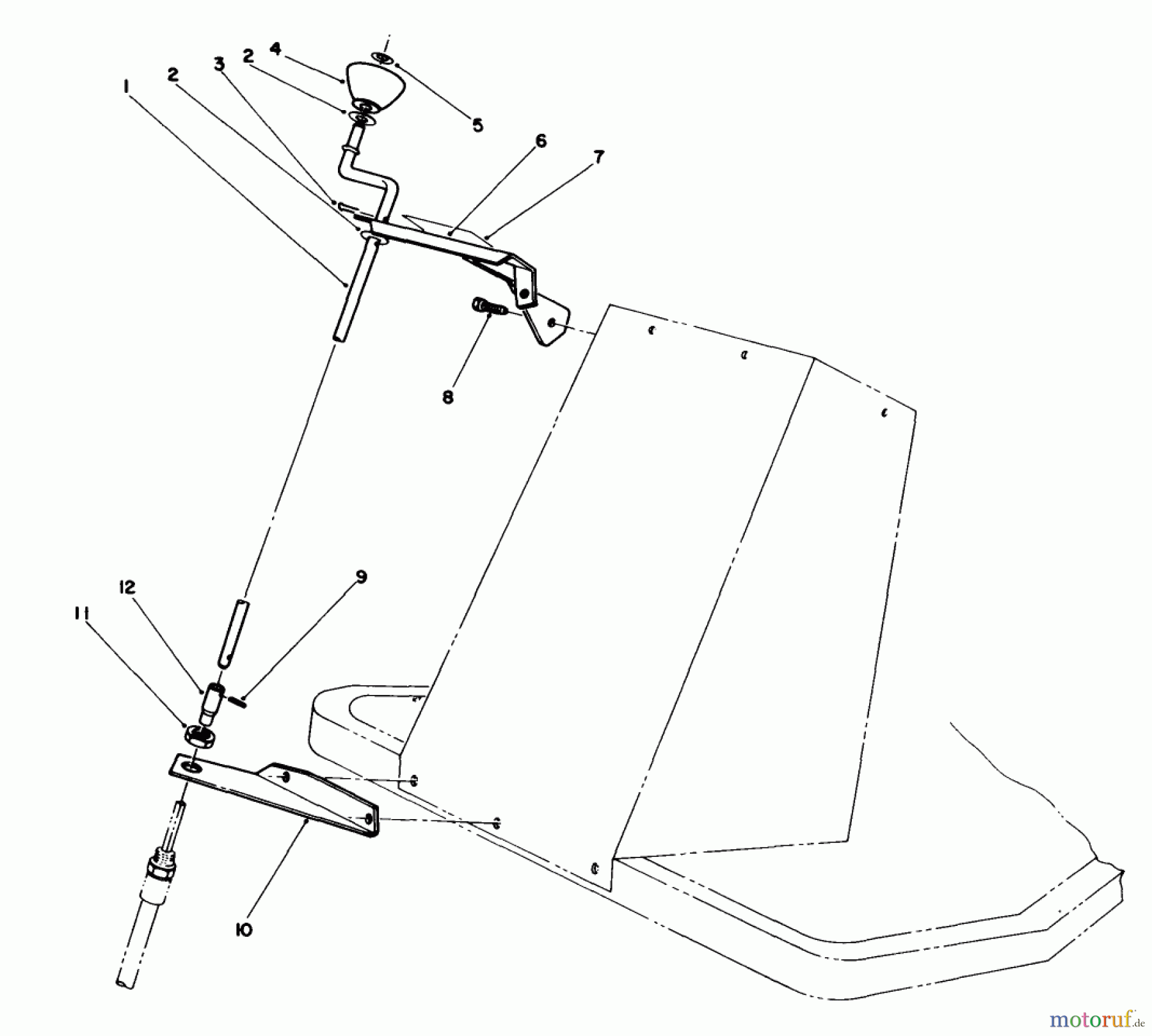  Toro Neu Mowers, Deck Assembly Only 30544 (117/120) - Toro 44