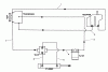 Toro 30544 (117/120) - 44" Side Discharge Mower, Groundsmaster 117/120, 1991 (100001-199999) Ersatzteile HYDRAULIC SCHEMATIC