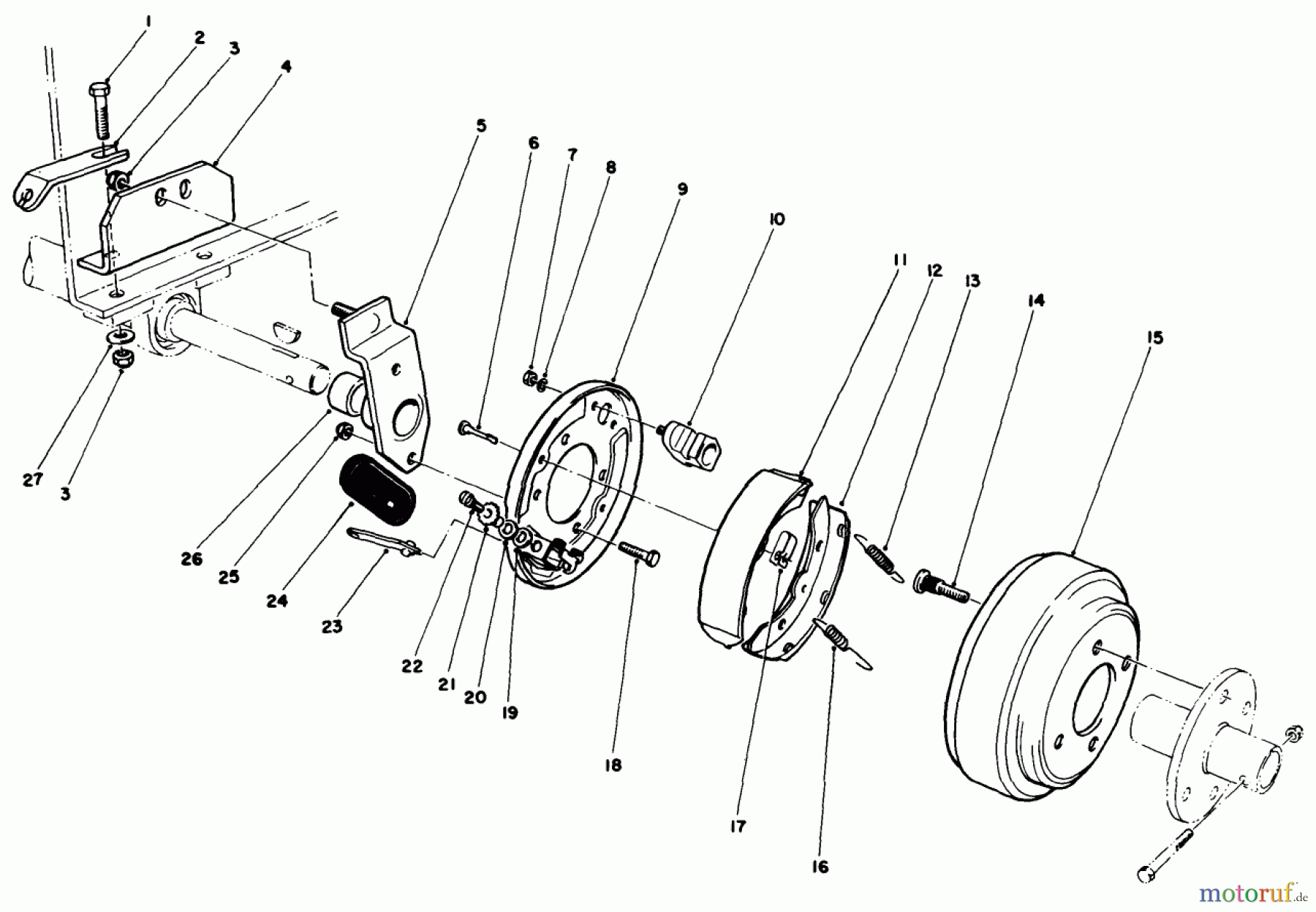 Toro Neu Mowers, Deck Assembly Only 30544 (117/120) - Toro 44