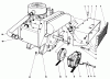 Toro 30544 (120) - 44" Side Discharge Mower, Groundsmaster 120, 1985 (500001-599999) Ersatzteile ENGINE ASSEMBLY