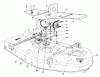 Toro 30544 (120) - 44" Side Discharge Mower, Groundsmaster 120, 1986 (600001-699999) Ersatzteile CUTTING UNIT MODEL NO. 30753 #2
