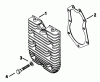 Toro 30544 (120) - 44" Side Discharge Mower, Groundsmaster 120, 1986 (600001-699999) Ersatzteile CYLINDER HEAD-ENGINE KOHLER MODEL NO. KT17QS TYPE NO. 24324
