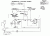 Toro 30544 (120) - 44" Side Discharge Mower, Groundsmaster 120, 1986 (600001-699999) Ersatzteile ELECTRICAL SCHEMATIC