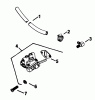 Toro 30544 (120) - 44" Side Discharge Mower, Groundsmaster 120, 1986 (600001-699999) Ersatzteile FUEL PUMP-ENGINE KOHLER MODEL NO. KT17QS TYPE NO. 24324