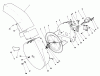 Toro 30544 (120) - 44" Side Discharge Mower, Groundsmaster 120, 1986 (600001-699999) Ersatzteile GRASS COLLECTION SYSTEM MODEL NO. 30751 (OPTIONAL) #1