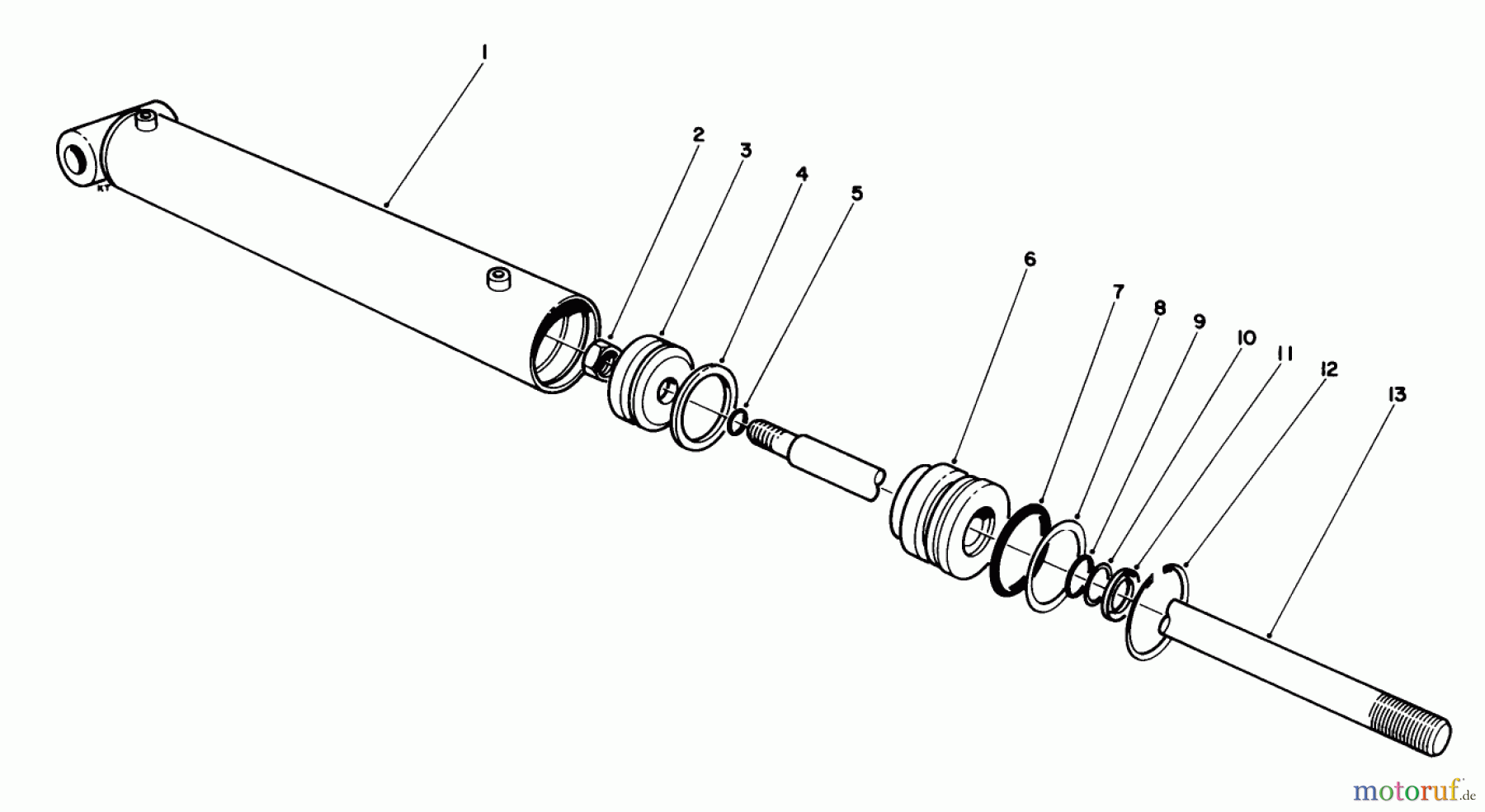 Toro Neu Mowers, Deck Assembly Only 30544 (120) - Toro 44