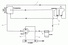 Toro 30544 (120) - 44" Side Discharge Mower, Groundsmaster 120, 1986 (600001-699999) Ersatzteile HYDRAULIC SCHEMATIC
